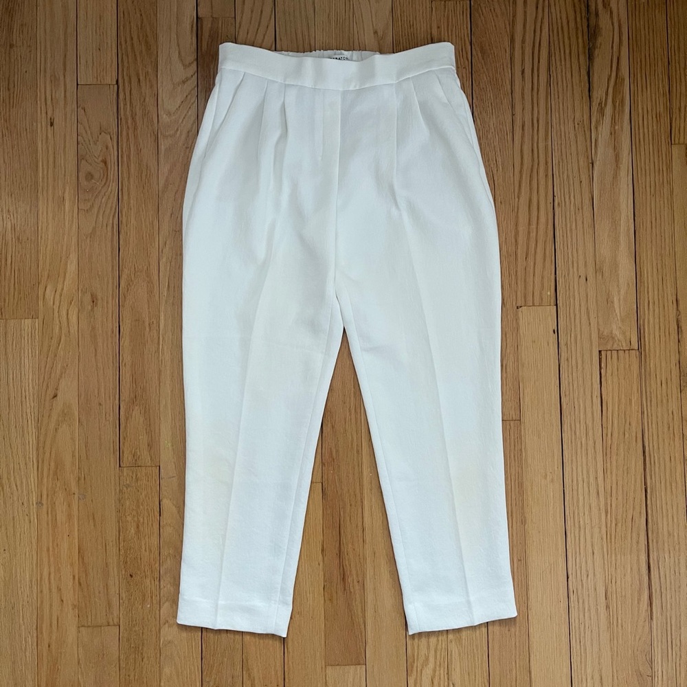 Babaton Cropped Slim-Leg Trouser